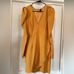 Mustard Yellow Dress
